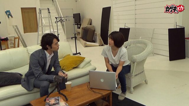【カゲキっch】やっぱり過激なAV男優面接 2池田幸次クン～AV監督見習いの女ADは『男の潮吹き』や『アナルOK』な彼に興味津々！過激プレイを試すうちに自らの欲望も満たしてしまう肉食っぷりに大悶絶！～(h_1535grmo00062)(女優：夏川うみ（なつかわうみ）)
